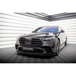 Σπόιλερ εμπρός προφυλακτήρα της Maxton Design για Mercedes-Benz S-Class AMG-Line (W223) Σπόιλερ εμπρός προφυλακτήρα της Maxton Design για Mercedes-Benz S-Class AMG-Line (W223)